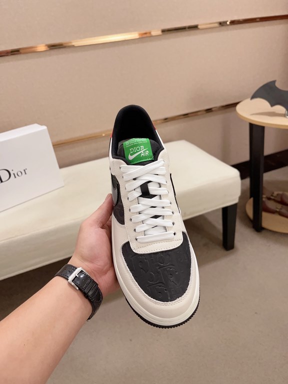 Factory price [Dior - Dior] new casual sports style men's shoes, new spring and summer models design, perfect workmanship, lace-up lazy models to create the quality of the suitcase, Upper imported first layer cowhide, sh