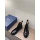 DIOR Dior boutique men's boots, uppers imported cowhide, water-dyed cowhide lining, leather outsole, yards 38-44 (45 customized non-refundable and non-exchangeable), in stock!