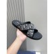 Dior Alias Men's Leather SlippersNew for summer, these Alias sandals make a statement of casual elegance. Crafted from grained cowhide leather, Oblique print fabric and cowhide lining! Cross-strap design with metal overl