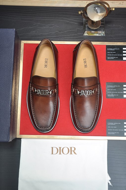 Factory   [Dior] (cowhide lining) Dior original 11 high quality factory, imported original material, imported version of the original cowhide, water-dyed cowhide lining, the original TPU outsole, yardage 38-44