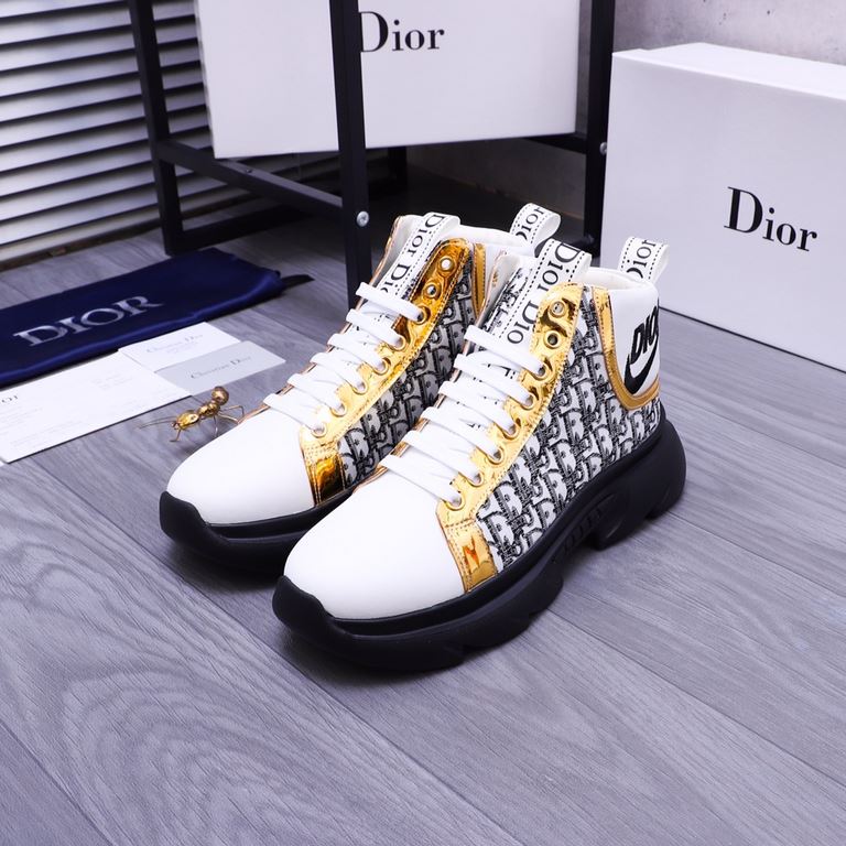 Brand Dior Casual ShoesSize 38-44Material Original upper, sheepskin lining, original outsole.