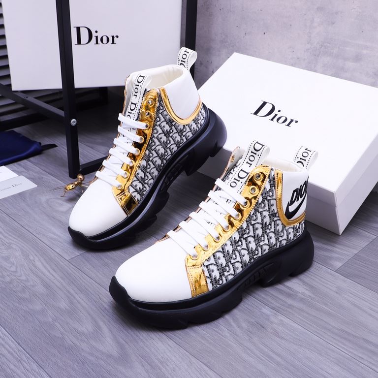 Brand Dior Casual ShoesSize 38-44Material Original upper, sheepskin lining, original outsole.