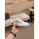 Factory price [Dior] new casual sports style men's shoes, new spring and summer models design, perfect workmanship, lace-up lazy models to create the quality of the suitcase, Upper imported first layer cowhide, senior sh