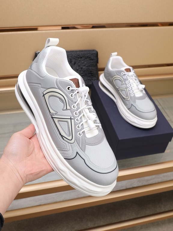 Factory    [Dior Dior] new models carefully crafted to detonate the whole scene! Innovative international brand This men's trendy men's sports casual shoes, the upper use of brand-specific fabrics, leather cushioning, ru