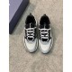 Dior Dior B22 Men's Jogging Fashion SneakersThis piece draws inspiration from vintage joggers. Featuring a chunky low-top design, the upper is made from selected cowhide leather and mesh fabric with a black and white emb