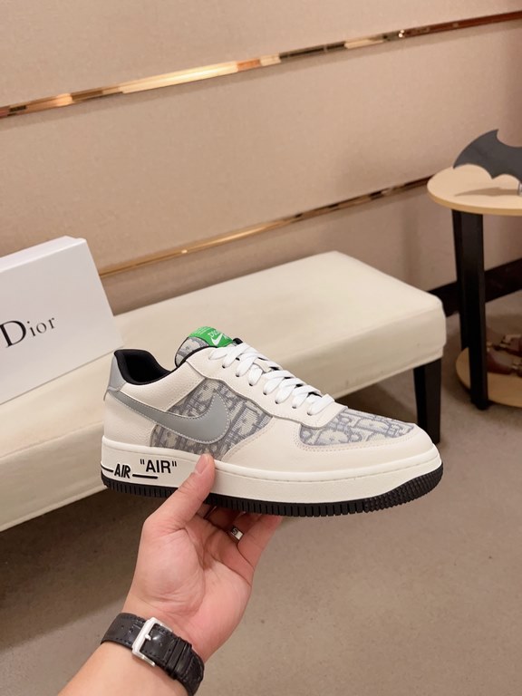 Factory price [Dior Dior] new casual sports style men's shoes, new spring and summer models design, perfect workmanship, lace-up lazy models to create the quality of the suitcase, Upper imported first layer cowhide, shee