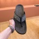 Dior Dior  2024 men's summer slippers, high-end boutique, upper calfskin embossed, loose and comfortable, recommended to get, lined with head layer calfskin, double-layer combination outsole!Size38-45.