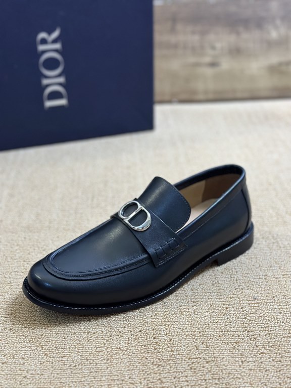 D  men's leather outsole formal casual leather shoes, high-end atmosphere, British temperament single product, calfskin breathable lining, imported leather outsole, top quality!Size 39-44 (38.45 customized)