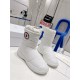 Factory price The highest version of Dior 2023 Dior fall and winter is the new runway models down wool boots snow boots original reproduction details exactly the right version of the new wool boots wind vane good-looking