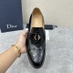 CD Home New DIO TIMELESS Loafers Leather Shoes Official Price RMB ,These loafers embody classic elegance. Crafted in black cowhideopen edge pearlized leatherhigh satin brushed cowhide, the classic silhouette highlights t