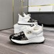 Factory   Dior new casual sneakers     Casual fashion explosion,   version of the simple atmosphere,   The fabric is made of imported cowhide with cloth,   breathable mesh lining, the original wear-resistant rubber outso