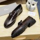 Factory     [Dior] Dior Hong Kong counter new casual men's shoes on the market official 11 production Italian original patent cowhide   water-dyed   leather lining European and American masters design perfect shape to cr