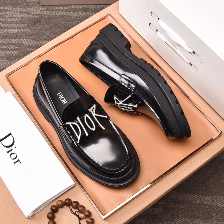 Factory   water-dyed cowhide lining Original quality Dior - . Dior original single purchase, high-end shoes, fabric imported Italian cowhide  water-dyed cowhide lining  cowhide lining  special original outsole, fine work