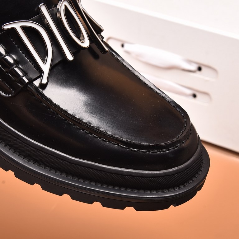 Factory   water-dyed cowhide lining Original quality Dior - . Dior original single purchase, high-end shoes, fabric imported Italian cowhide  water-dyed cowhide lining  cowhide lining  special original outsole, fine work