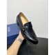 Dior Derby Shoes｜Leather soled formal shoes｜Meticulously crafted in open-edge beaded cowhide｜Water dyed cowhide lining｜With classic lace-up closure｜Side embossed logo｜Sheeny stacked heel for a touch of style｜Can be worn 