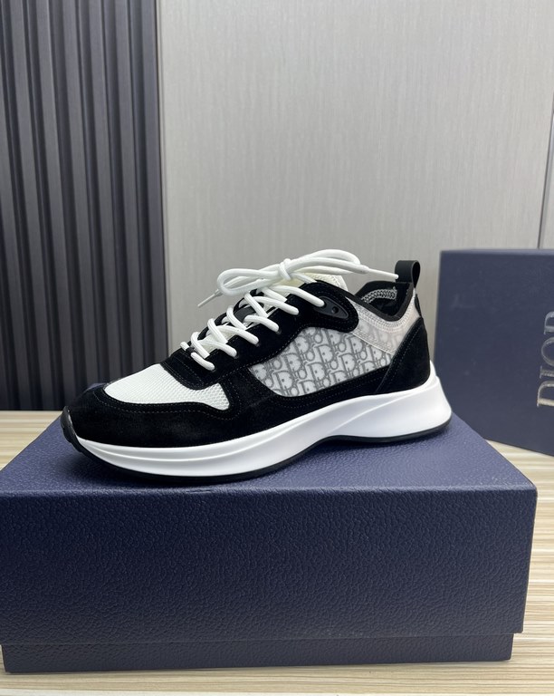 Factory   DIOR.Dior Couple's Hot Sale The new trend is destined to be a mainstream super single  .  upper using exclusive customized original cowhide material   cow game meat splicing brand special LOGO fabrics  outsole 