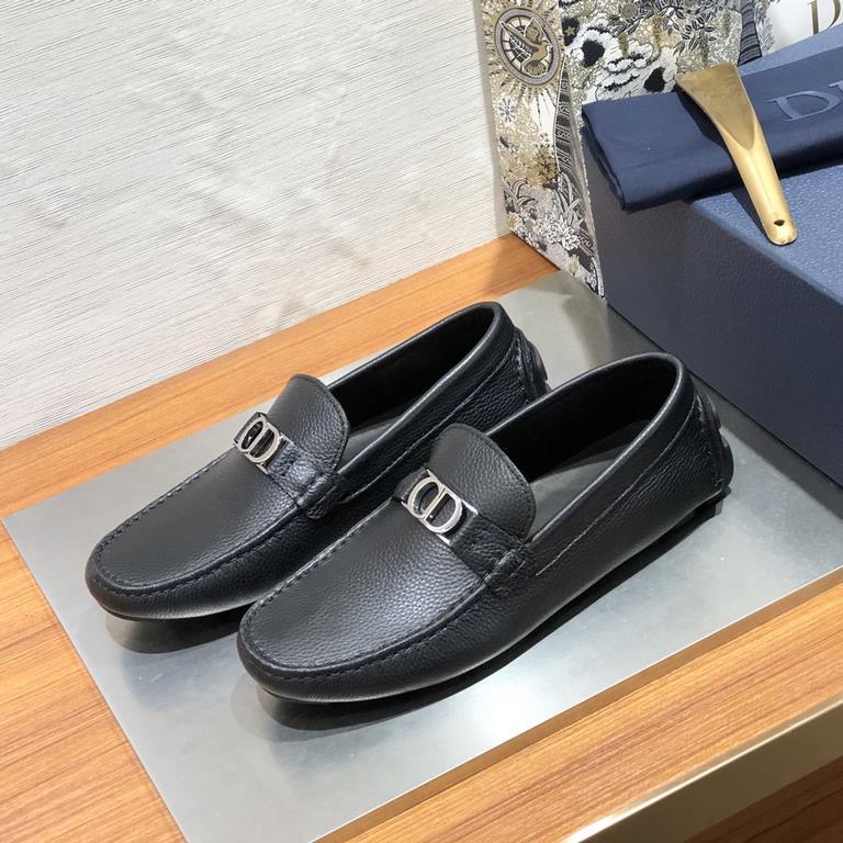 Factory   Christian Dior-Christine Dior Counter original quality goods! Top imported calfskin fabric  water-dyed cowhide lining  original imported rubber outsole! size 38-46 (full set of packaging) only for the code will