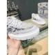 Factory price         (Dior)The Dior-ID Dior sneaker from the D's FallWinter 2023 ready-to-wear collection is a modern take on the shoe. Textured rubber inserts in the same hue conceal the laces, while the Velcro tongue 