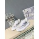 Factory price         (Dior)The Dior-ID Dior sneaker from the D's FallWinter 2023 ready-to-wear collection is a modern take on the shoe. Textured rubber inserts in the same hue conceal the laces, while the Velcro tongue 