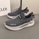 .   The Moncler Moncler Men's Outdoor Lace-Up Sneaker features a comfortable, slip-resistant shoe designed for outdoor runs or urban strolls. Combining innovation, functionality and graphic detailing, it draws inspiratio