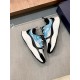 Dior Dior B22 Men's Jogging Fashion SneakersThis piece draws inspiration from vintage joggers. Featuring a chunky low-top design, the upper is made from selected cowhide leather and mesh fabric with a black and white emb