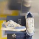 Top version low topDior Dior B57 Collection Couple's Casual Sneakers CD Skateboarding ShoesOriginal Purchase Developed Made This B57 mid-top sneaker is new to the Spring 2014 menswear collection, reinterpreting the baske