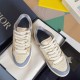 Top version low topDior Dior B57 Collection Couple's Casual Sneakers CD Skateboarding ShoesOriginal Purchase Developed Made This B57 mid-top sneaker is new to the Spring 2014 menswear collection, reinterpreting the baske