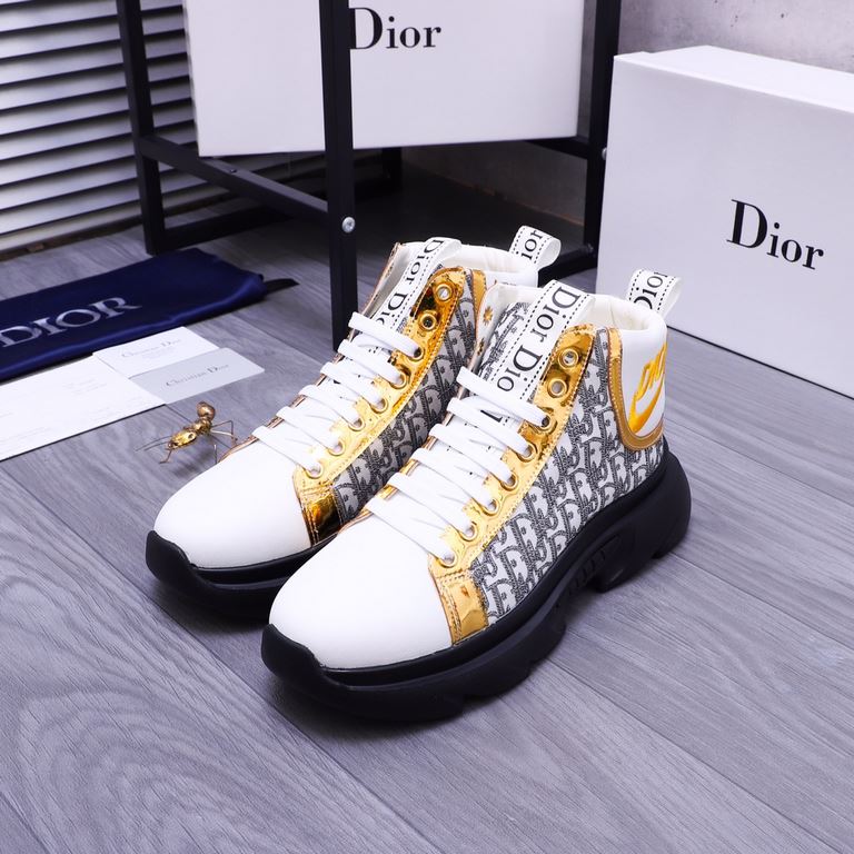 Brand Dior Casual ShoesSize 38-44Material Original upper, sheepskin lining, original outsole.