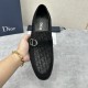 CD Home New DIO TIMELESS Loafers Leather Shoes Official Price RMB , These loafers embody classic elegance. Crafted in black cowhideopen-edge pearlized leatherhigh-silk brushed cowhide, the classic silhouette highlights t