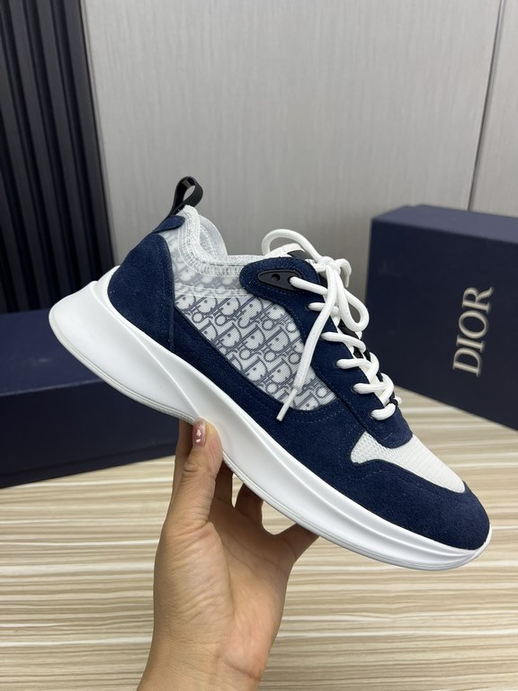 Factory   DIOR.Dior Couple's Hot Sale The new trend is destined to be a mainstream super single  .  upper using exclusive customized original cowhide material   cow game meat splicing brand special LOGO fabrics  outsole 