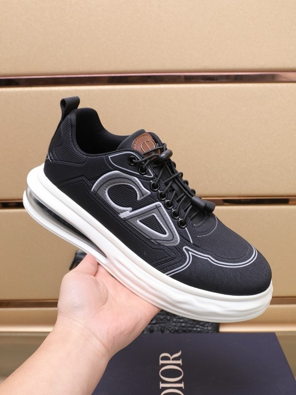 Factory    [Dior Dior] new models carefully crafted to detonate the whole scene! Innovative international brand This men's trendy men's sports casual shoes, the upper use of brand-specific fabrics, leather cushioning, ru