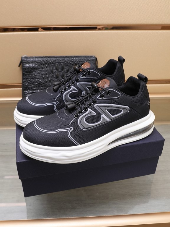 Factory    [Dior Dior] new models carefully crafted to detonate the whole scene! Innovative international brand This men's trendy men's sports casual shoes, the upper use of brand-specific fabrics, leather cushioning, ru