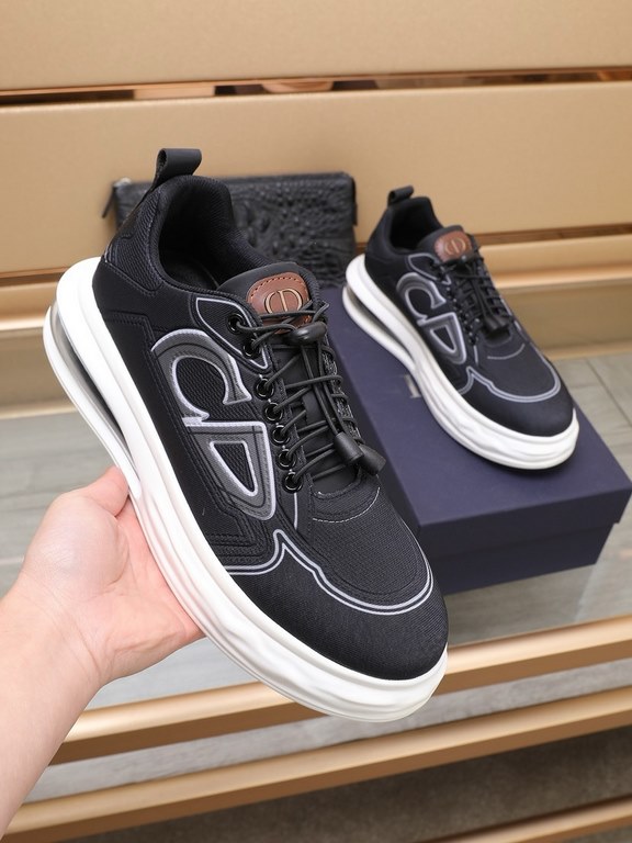 Factory    [Dior Dior] new models carefully crafted to detonate the whole scene! Innovative international brand This men's trendy men's sports casual shoes, the upper use of brand-specific fabrics, leather cushioning, ru