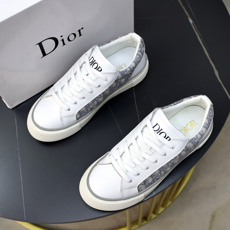 Factory  ♂  ♂  ♂Brand Dior DIORStandard code men's code 3844 (45 can be customized)Grade official website with the same high-quality men's shoesMaterial original leather material with sheepskin lining original non-slip w