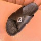 Dior Dior  2024 men's summer slippers, high-end boutique, upper calfskin embossed, loose and comfortable, recommended to get, lined with head layer calfskin, double-layer combination outsole!Size38-45.