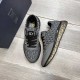 Factory   Dior's latest models of casual sneakers     Casual fashion explosion,   version of the simple atmosphere,   fabric using imported cowhide leather with the original fabric,   breathable mesh lining, the original