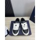 Dior Dior.B33 seriesCouple's casual board shoes qingkv    Original purchaseCrafted from Dior cowhide leather, the side panels are adorned with a canvas panel in the same shade of the CD Diamond pattern.The CD Icon lace e