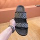 Dior Dior  2024 men's summer slippers, high-end boutique, upper calfskin embossed, loose and comfortable, recommended to get, lined with head layer calfskin, double-layer combination outsole!Size38-45.