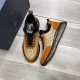 Factory   Dior's latest models of casual sneakers     Casual fashion explosion,   version of the simple atmosphere,   fabric using imported cowhide leather with the original fabric,   sheepskin lining, the original wear-