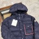 P620 MONCLERCounter-synchronized down jacket Original anti-counterfeiting QR code Filled with 90 white goose down Super-sufficient down filling Original logo hardware Windproof design at the cuffs Fine craftsmanship deta