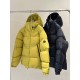 Support year after year return and exchange  950 Guangzhou high version Moncler Moncler Men's CollectionJarama Men's Hooded Down Jacket Latest Black WarriorColor olive green, blackSize 12345