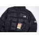 450  (Down Top Ceiling)The North Face Embroidered 23S American Short The North Face Winter New Women's Waist Down Jacket - Top Ceiling Plaid Patchwork Down Two Colors Super Long Legs One - High Waisted Ultra Short Design