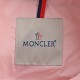 525MonclerMoncler Parana Breaded Down Jacket      ｜Moncler Moncler Moncler Parana Songxie Long Breaded  Short Down JacketSize 00, 0 yards, 1 yard, 2 yardsProduct Color White PinkDescriptionThe Parana down jacket stands o