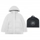 New  735 Model No. T97 (Goose Top Ceiling)[Goose Limited CANADAGOOSECanada    Goose White Label PASTELS Series JunctionPastel Label Parker Down Coat In Stock!Generation grade 90% white duck down, or even more exaggerated