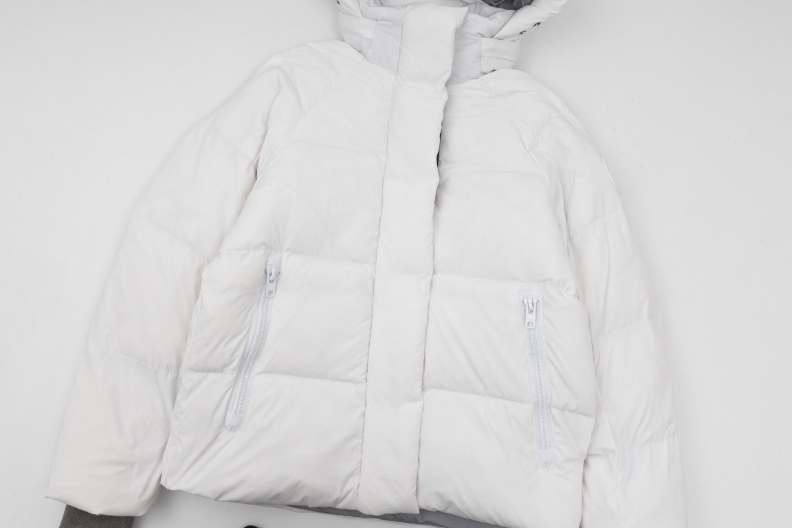 New  735 Model No. T97 (Goose Top Ceiling)[Goose Limited CANADAGOOSECanada    Goose White Label PASTELS Series JunctionPastel Label Parker Down Coat In Stock!Generation grade 90% white duck down, or even more exaggerated