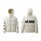 460   (90 white duck down)  (90 white duck down) Maison Margiela MM6 23 fall and winter capsule down jacket series 3 anti-matte fabric percent 90 300g white duck down fluffy warm open mold custom engraved logo button pat