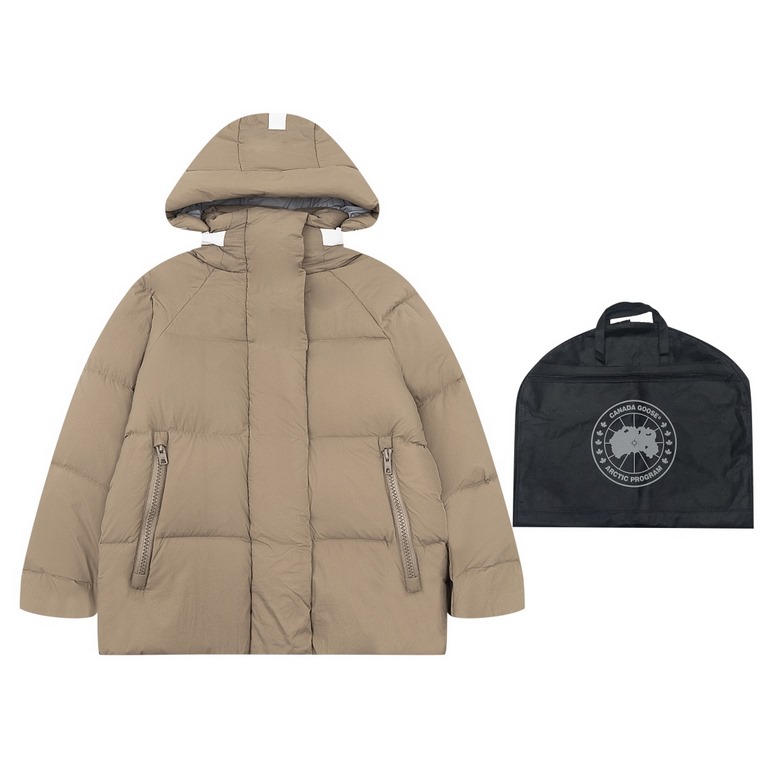 New  735 Model No. T97 (Goose Top Ceiling)[Goose Limited CANADAGOOSECanada    Goose White Label PASTELS Series JunctionPastel Label Parker Down Coat In Stock!Generation grade 90% white duck down, or even more exaggerated