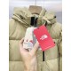 525  Item No. 946The North Face Long Thickened Warm Hooded Down Jacket  original consistent fabric coating waterproof windproof warmth of the topThe official website and a drug channel in the sale of the highest version 