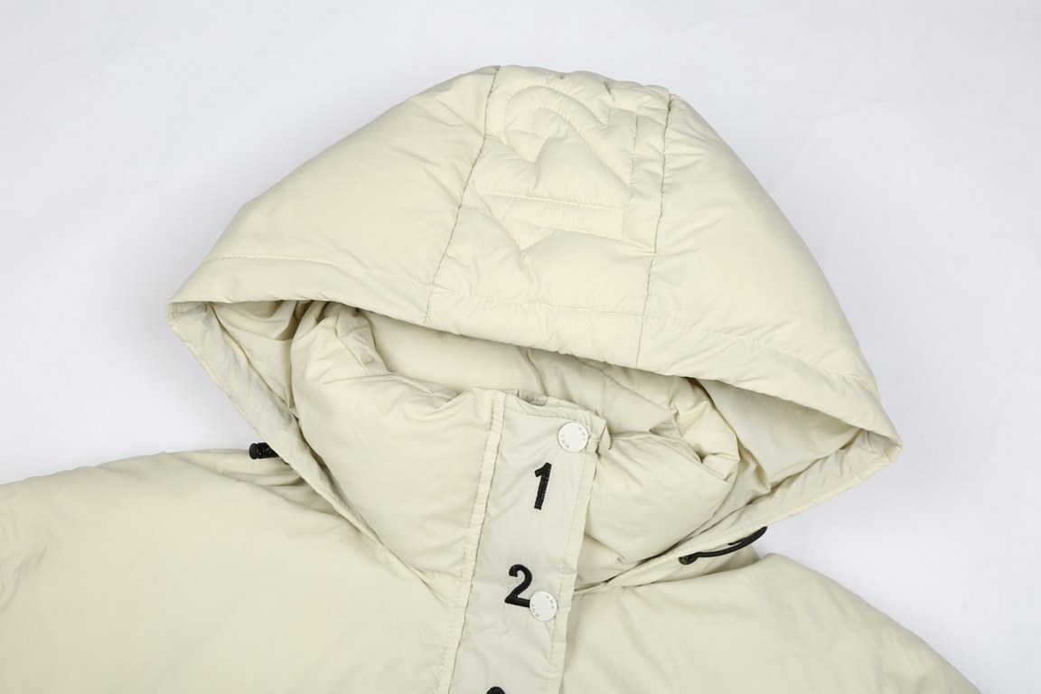 P455    (90 white duck down) Maison Margiela Maison Margiela MM6 23 FallWinter Capsule Down Jacket Collection 3 Anti Matte Fabric Percentage 90 300g White Duck Down Fluffy and Warm Open Mold Customized Engraved Logo Butt