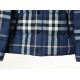 615 Burberry Burberry SS23 Heat Solid Color Blue Check Removable Hooded Classic Down JacketThe new national standard 80 down top version]Craft Bosideng teacher personally manipulate large goods, the whole network exclusi